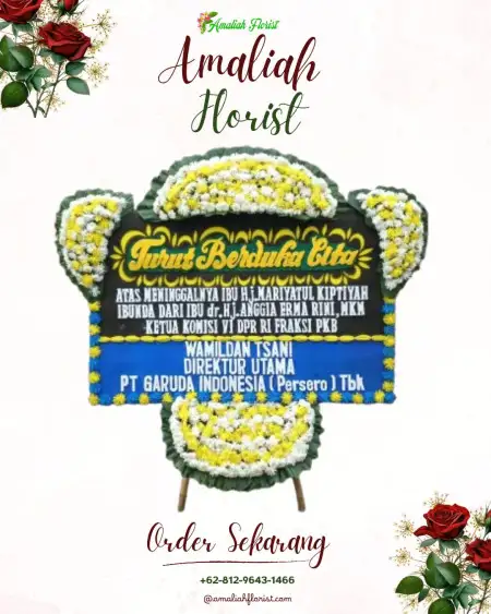 Papan Bunga Duka Temuwuh